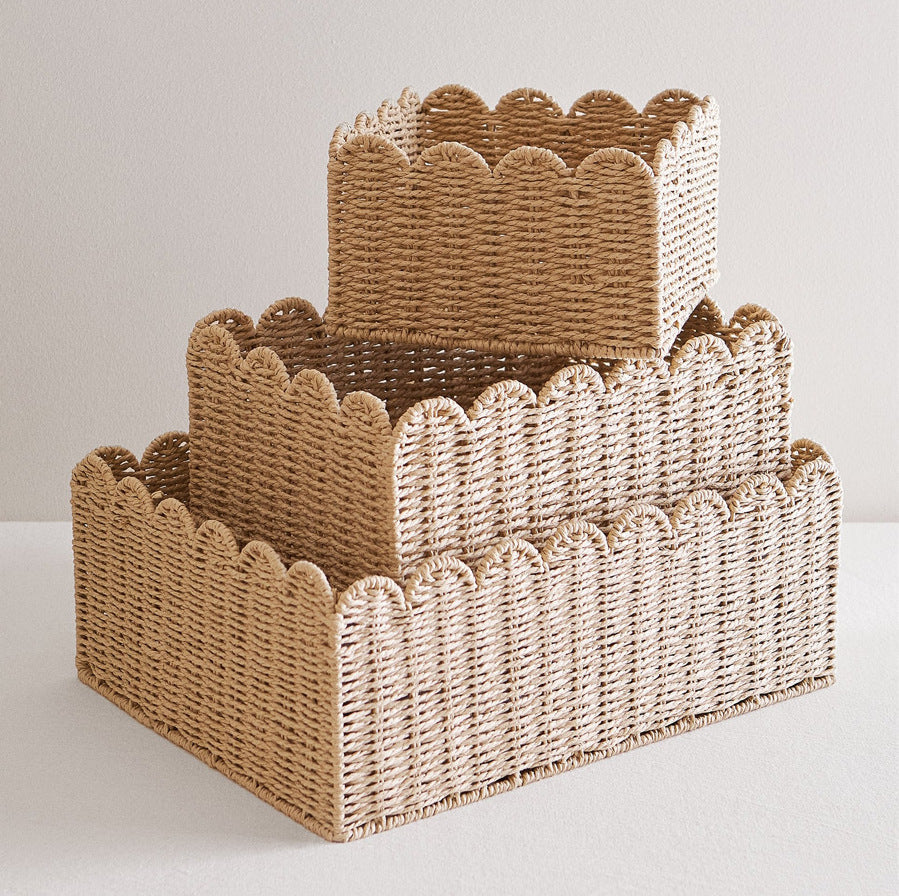 Decorative Storage Brown Beige | Kelmera