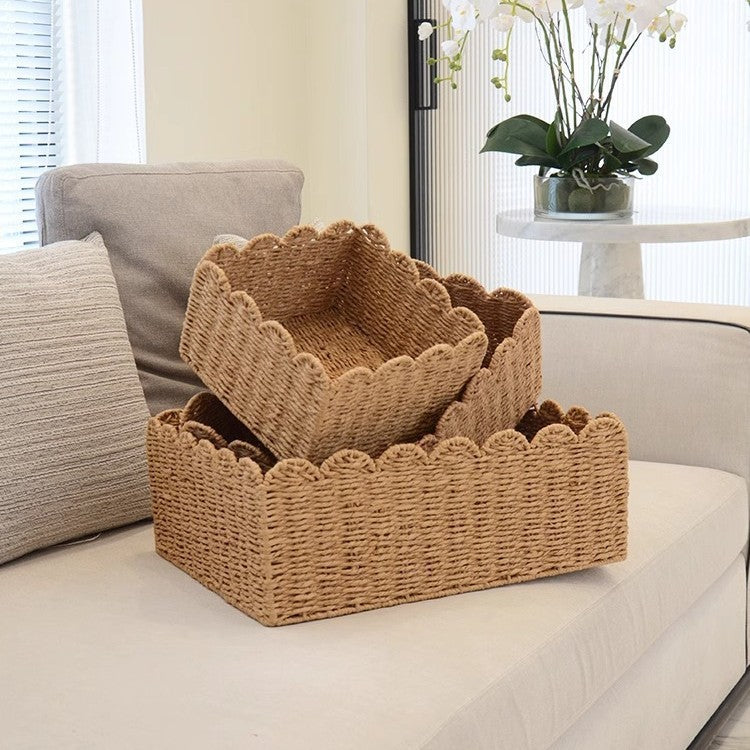Decorative Storage Brown Beige | Kelmera