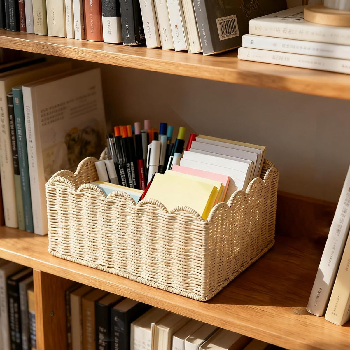 Decorative Storage Brown Beige | Kelmera