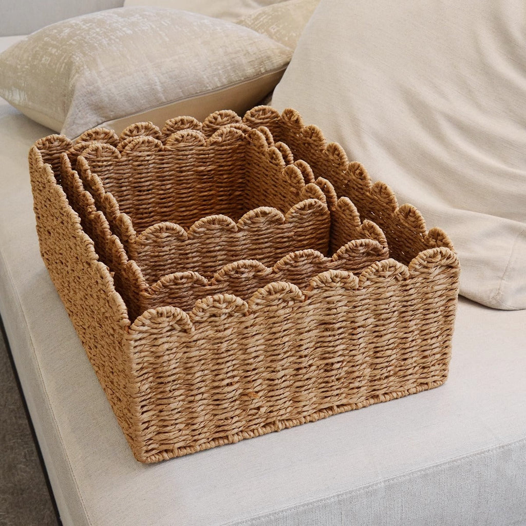 Decorative Storage Brown Beige | Kelmera