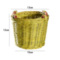 Decorative Storage Green Soft Textile Handwoven | Kelmera