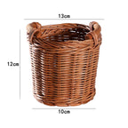 Decorative Storage Green Soft Textile Handwoven | Kelmera