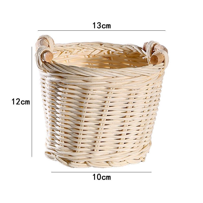 Decorative Storage Green Soft Textile Handwoven | Kelmera