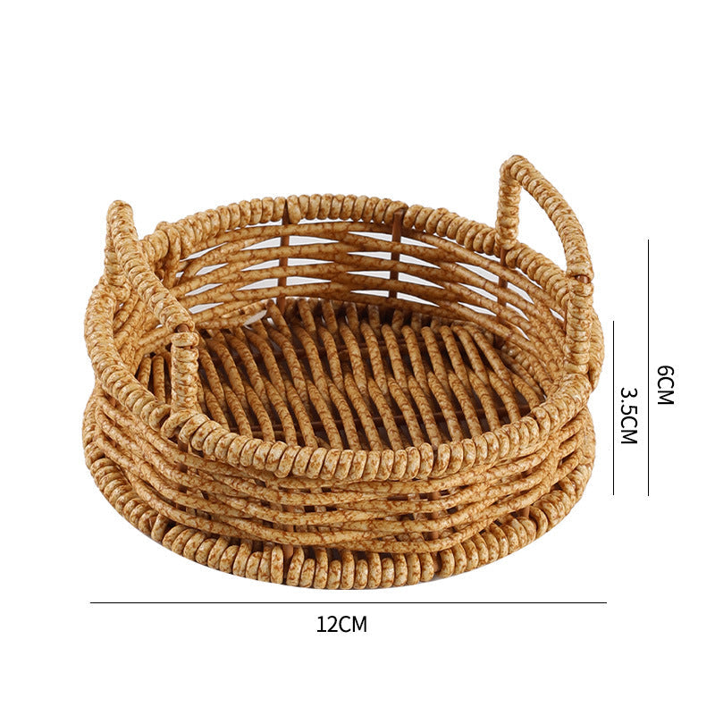 Decorative Storage Wood Handwoven | Kelmera