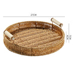 Decorative Storage Wood Handwoven | Kelmera