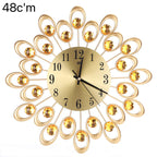 Decorative Sunburst Wall Clock | Kelmera