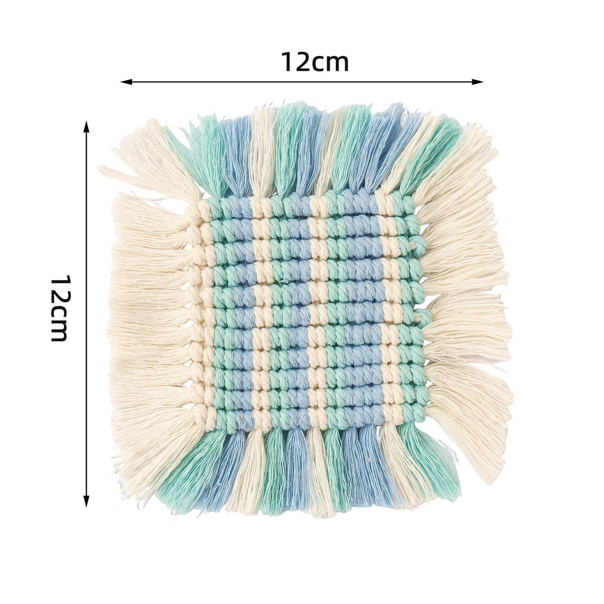 Decorative Table Coaster Blue Green | Kelmera