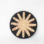 Decorative Table Coaster made of Woven Rattan | Kelmera