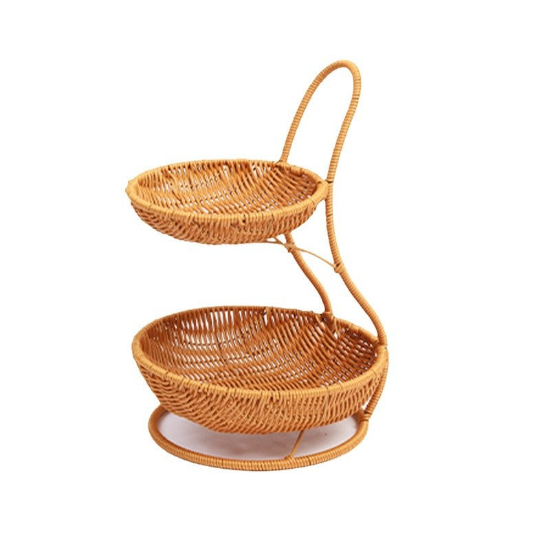 Decorative Tiered Wicker Fruit | Kelmera