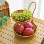 Decorative Tiered Wicker Fruit | Kelmera