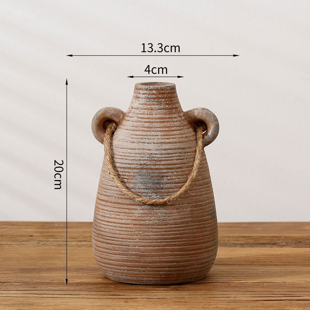 Decorative Vase Soft Textile Ceramic | Kelmera