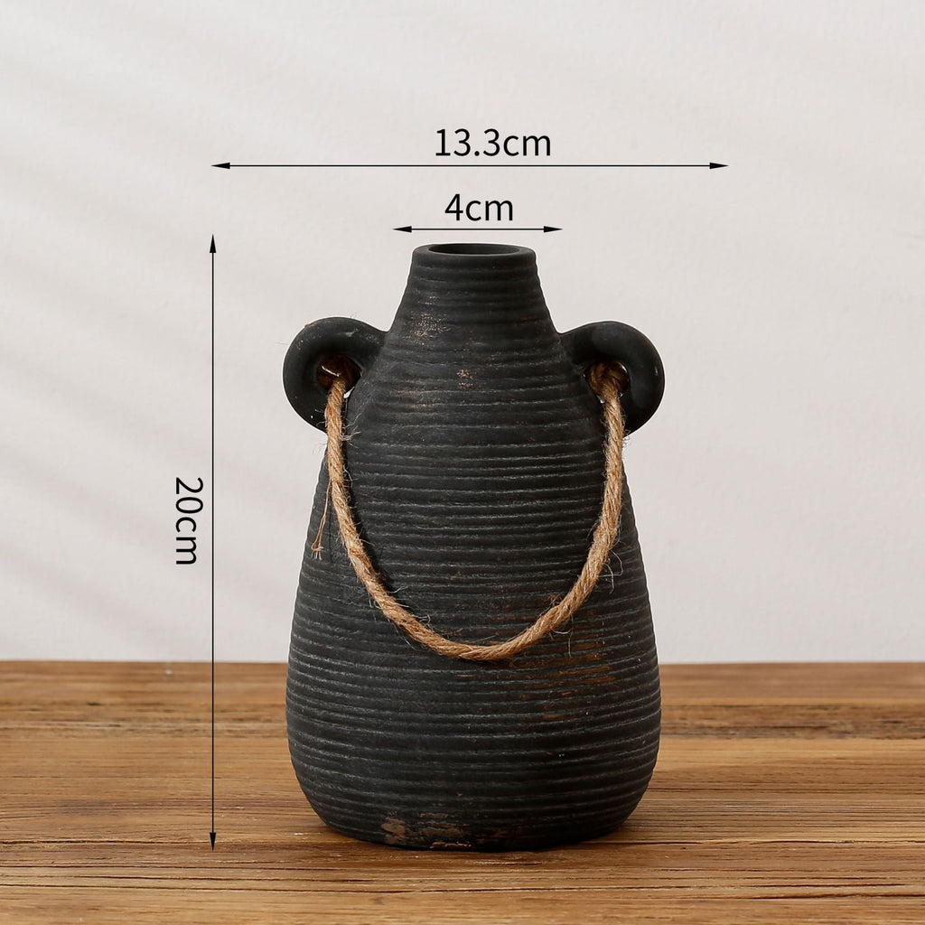 Decorative Vase Soft Textile Ceramic | Kelmera