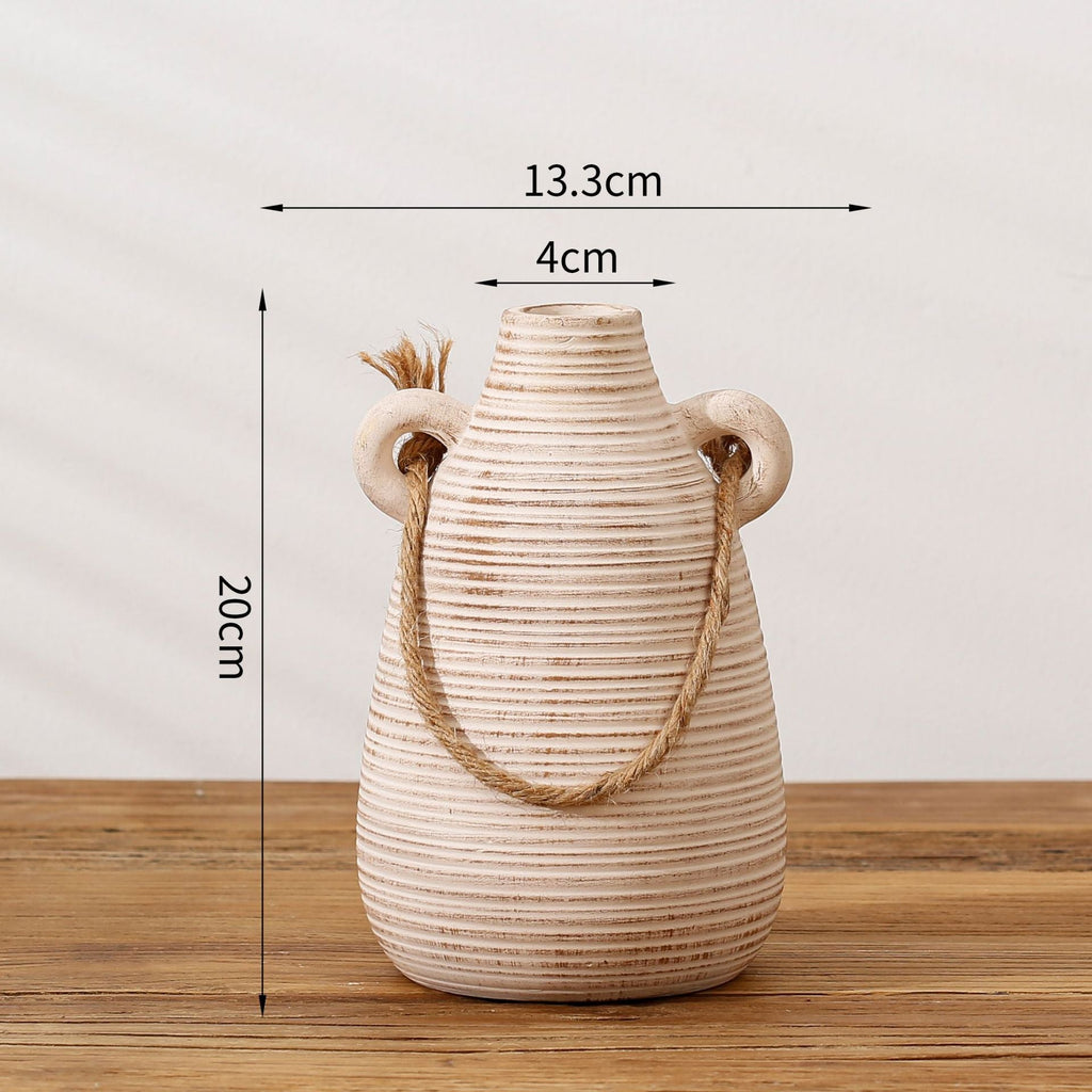 Decorative Vase Soft Textile Ceramic | Kelmera