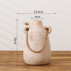 Decorative Vase Soft Textile Ceramic | Kelmera
