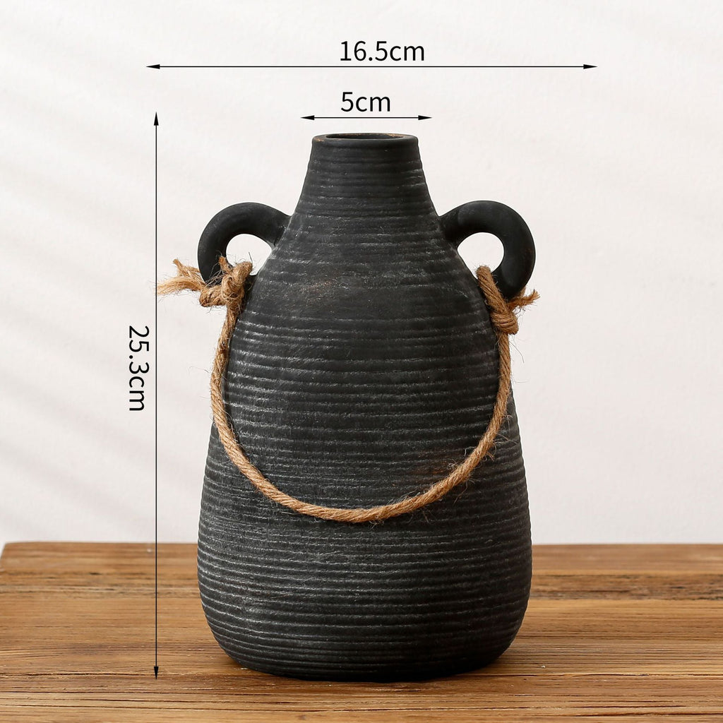 Decorative Vase Soft Textile Ceramic | Kelmera