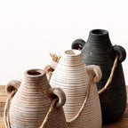Decorative Vase Soft Textile Ceramic | Kelmera