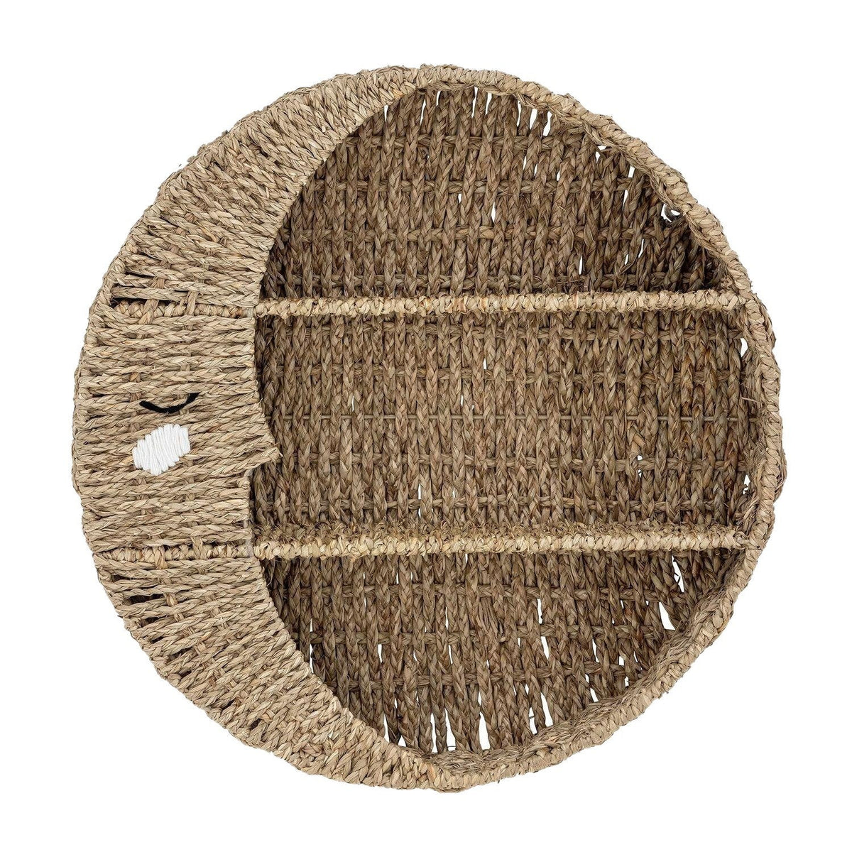 Decorative Wall Basket in Wave Pattern | Kelmera