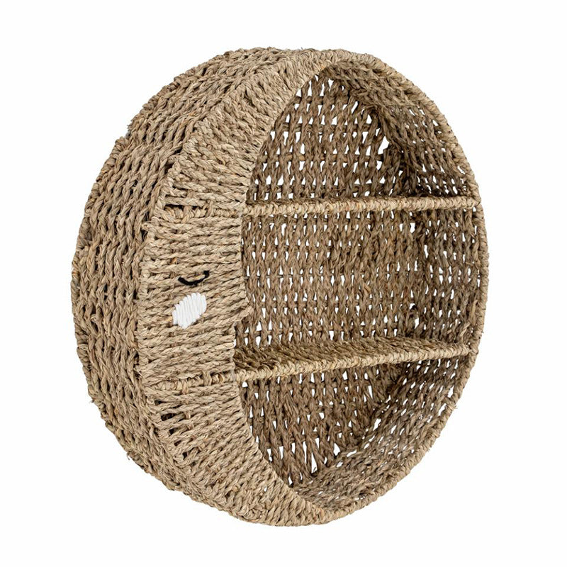 Decorative Wall Basket in Wave Pattern | Kelmera