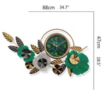 Decorative Wall Clock Gold | Kelmera