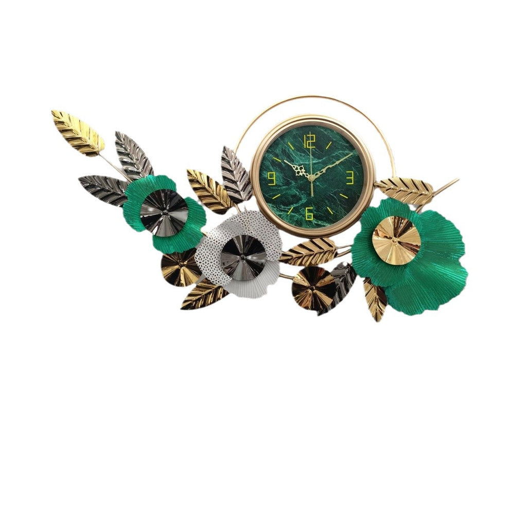 Decorative Wall Clock Gold | Kelmera