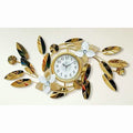 Decorative Wall Clock Gold | Kelmera