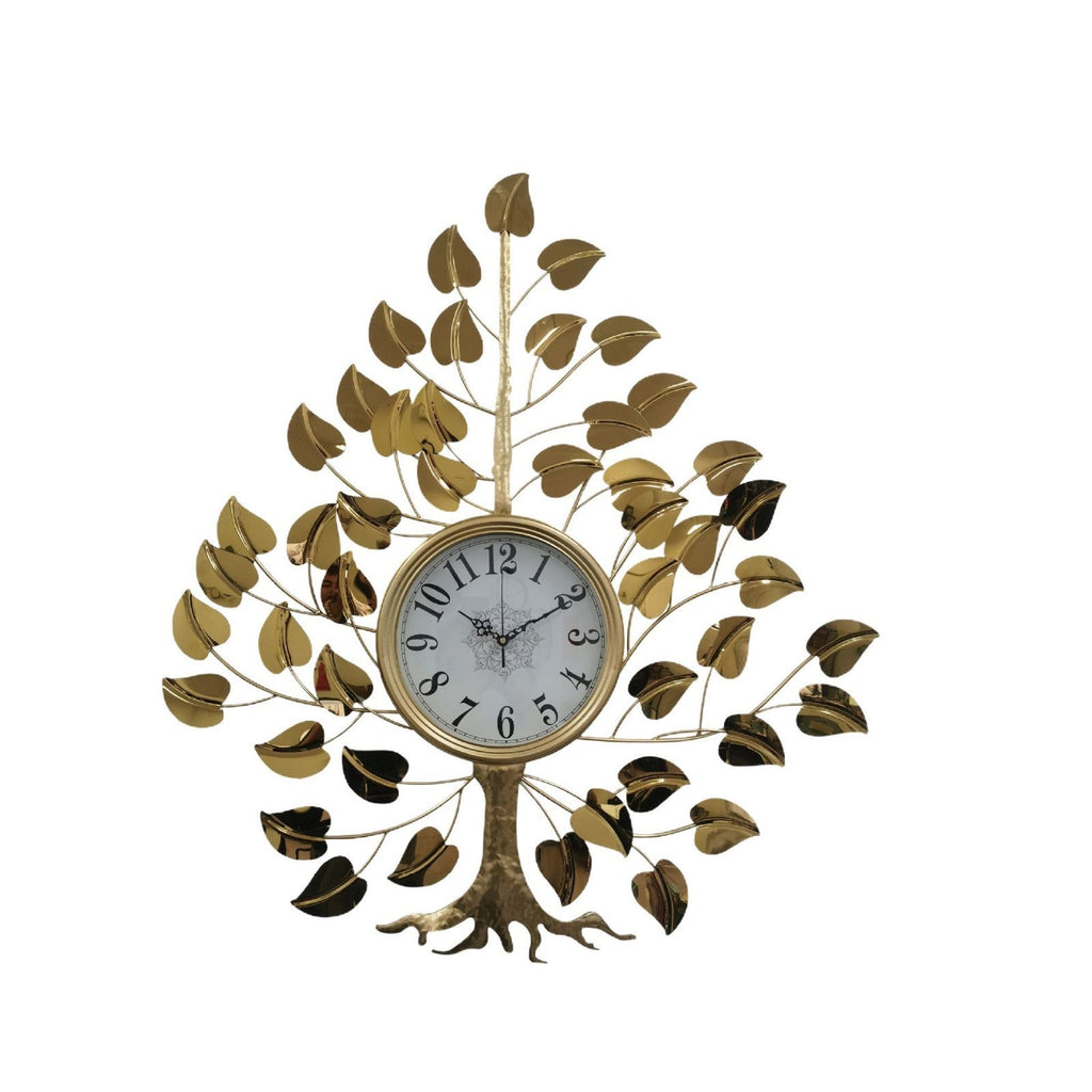 Decorative Wall Clock with Floral Design | Kelmera