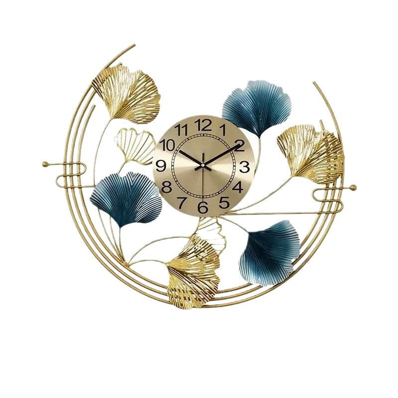 Decorative Wall Clock with Floral Design | Kelmera