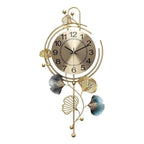 Decorative Wall Clock with Nature-Inspired Design | Kelmera