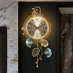 Decorative Wall Clock with Nature-Inspired Design | Kelmera