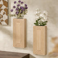 Decorative Wall Decoration Glass Wood | Kelmera