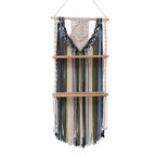 Decorative Wall Hanging Cotton Macrame Wood | Kelmera