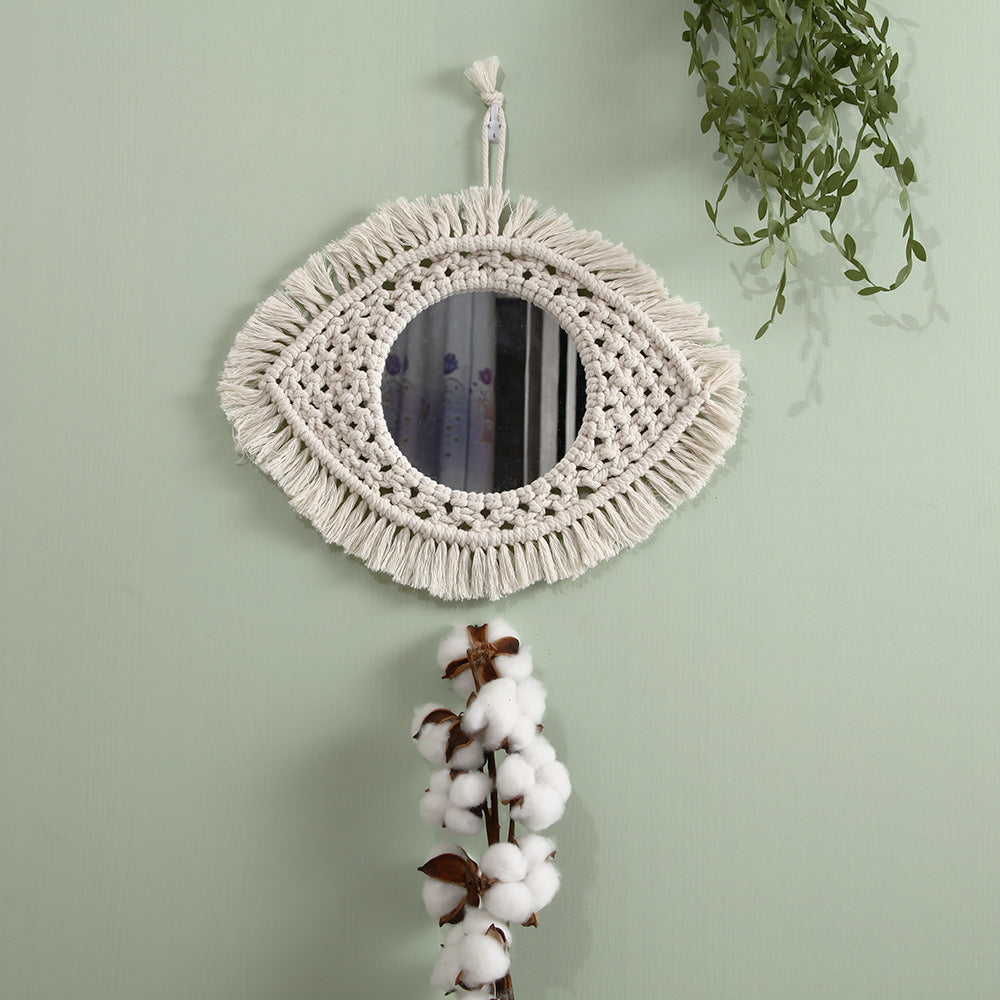 Decorative Wall Hanging No Eyes Mirror 8 | Kelmera