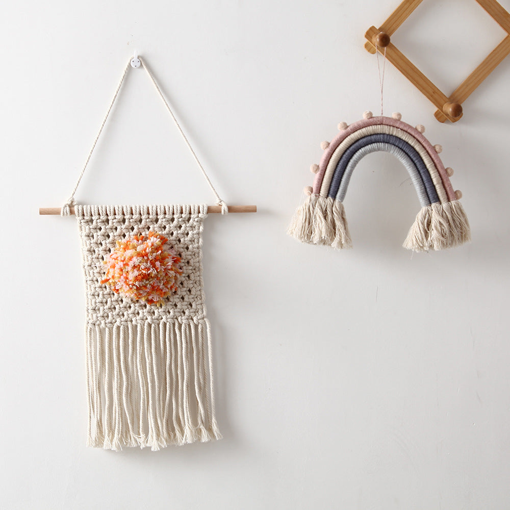 Decorative Wall Hanging Off White 35 | Kelmera