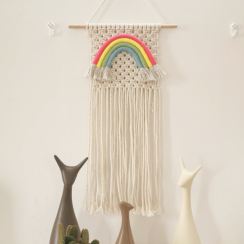 Decorative Wall Hanging Off White 35 | Kelmera