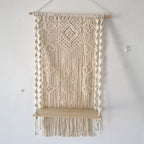 Decorative Wall Hanging Off White Apricot | Kelmera