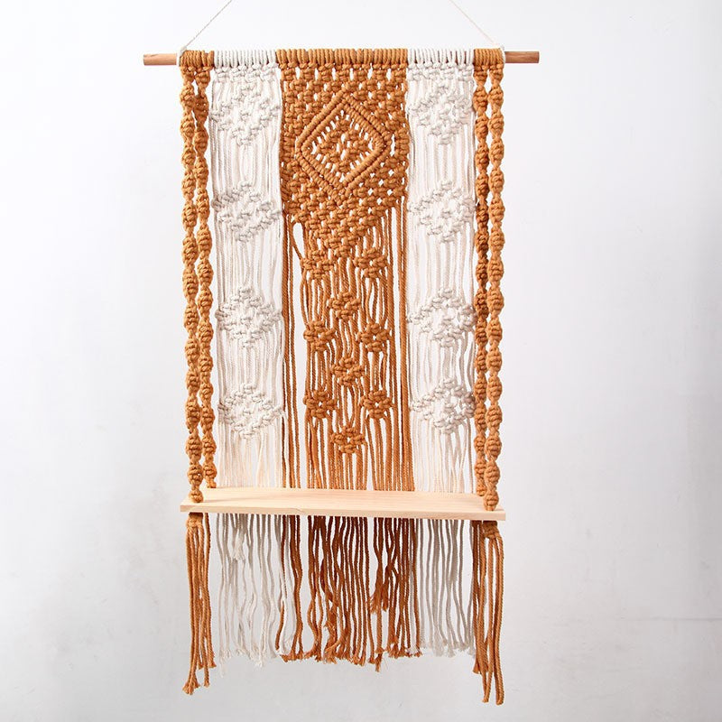 Decorative Wall Hanging Off White Apricot | Kelmera