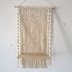 Decorative Wall Hanging Off White Apricot | Kelmera