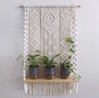 Decorative Wall Hanging Off White Apricot | Kelmera