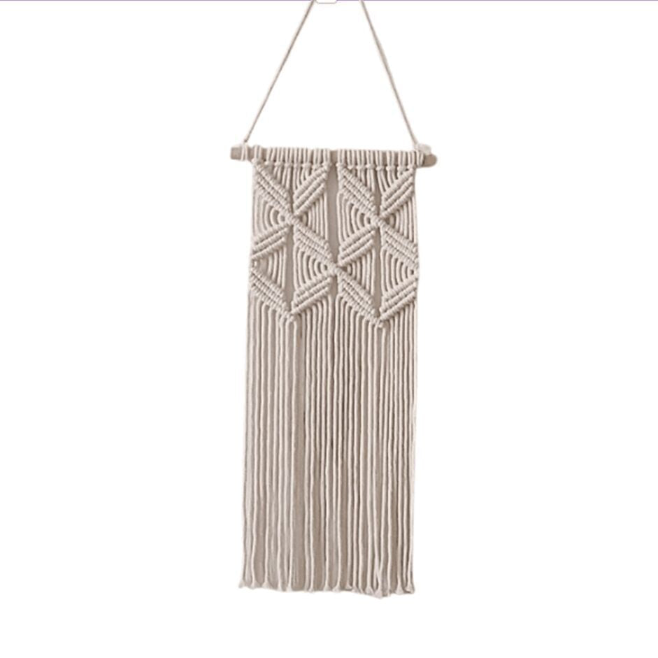 Decorative Wall Hanging Off White | Kelmera