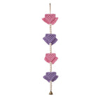 Decorative Wall Hanging Off White Red Yellow | Kelmera