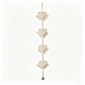 Decorative Wall Hanging Off White Red Yellow | Kelmera