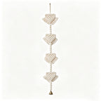 Decorative Wall Hanging Off White Red Yellow | Kelmera