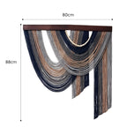Decorative Wall Hanging Olive Green Gray | Kelmera