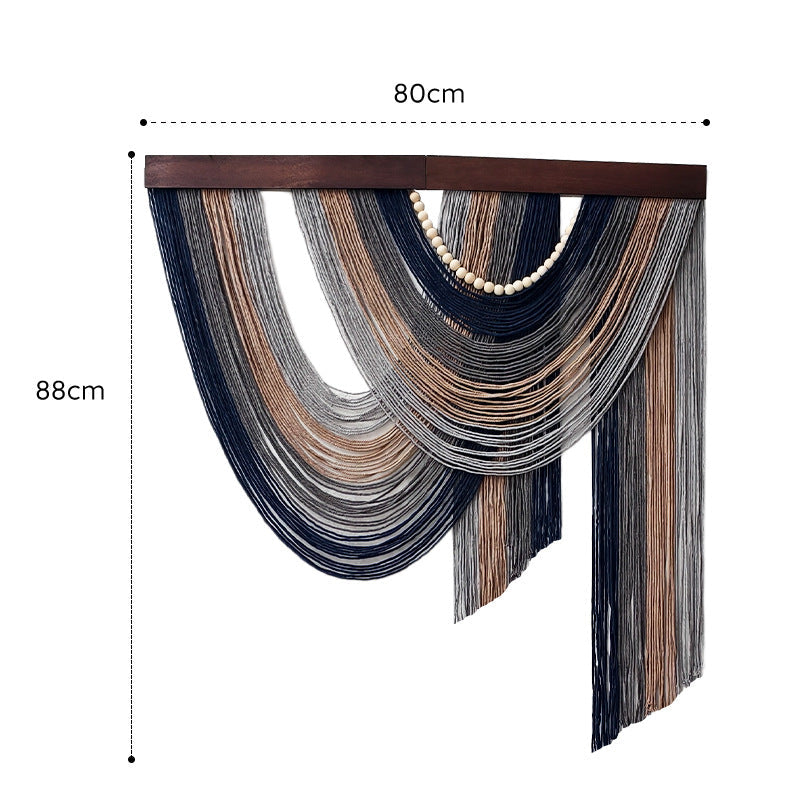 Decorative Wall Hanging Olive Green Gray | Kelmera