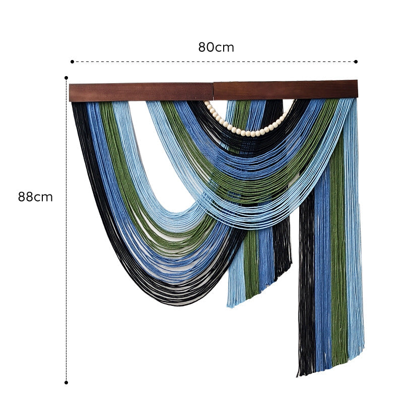 Decorative Wall Hanging Olive Green Gray | Kelmera
