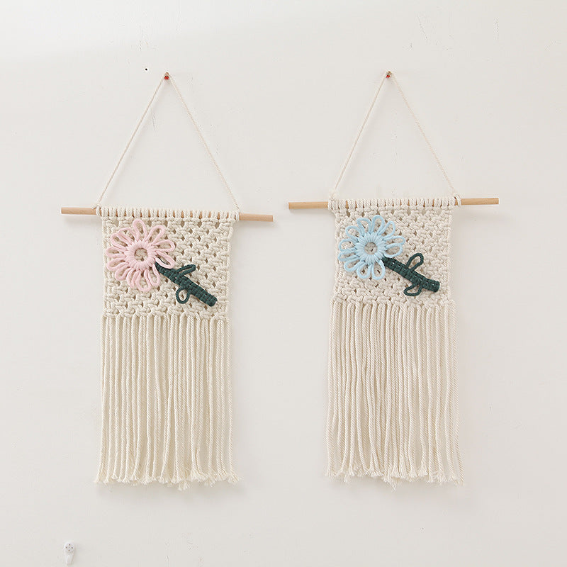 Decorative Wall Hanging Pink Blue | Kelmera