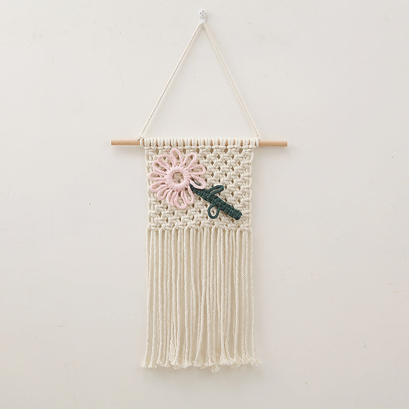 Decorative Wall Hanging Pink Blue | Kelmera