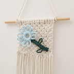 Decorative Wall Hanging Pink Blue | Kelmera