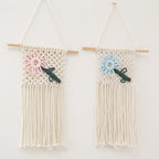 Decorative Wall Hanging Pink Blue | Kelmera