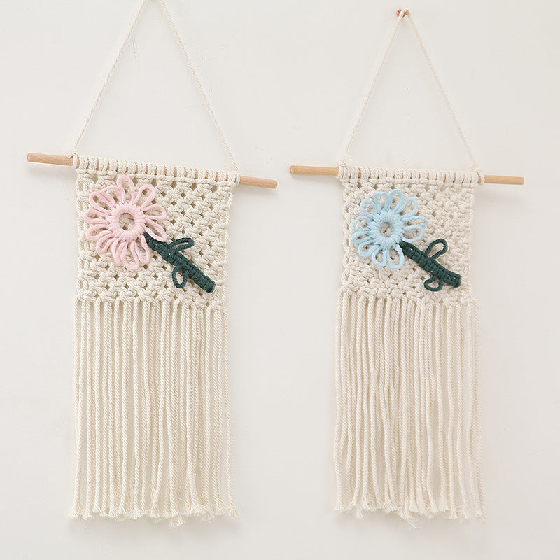 Decorative Wall Hanging Pink Blue | Kelmera
